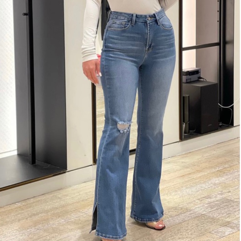 High rise flare Jeans